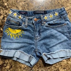 Girls Vigoss Jean Shorts